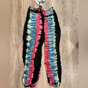 Womens new with tags palazzo pants / great swimsuit coverup pants size small